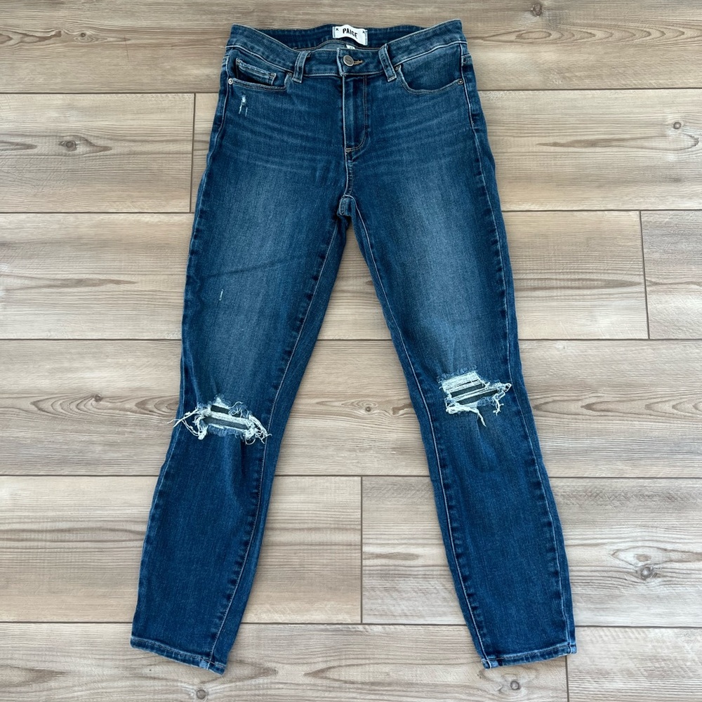 Paige Verdugo Crop Skinny Jeans